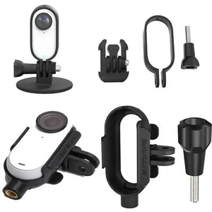 Per Insta360 Go 3 Accessori Fotocamera Plastica Mount Quick Release Adapter Nero - Picture 1 of 26