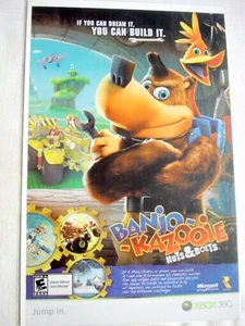 2008 Farbwerbung Banjo-Kazooie Muttern & Bolzen Videospiel - Bild 1 von 1