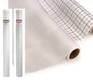 Birch Pattern Paper 80cm x 10m Roll, Pattern Tracing Paper, Select Plain or Grid - Picture 1 of 3