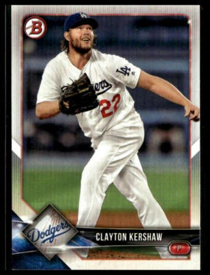 Clayton Kershaw 2018 Topps Holiday Bowman Card #64 - Image 1 of 2
