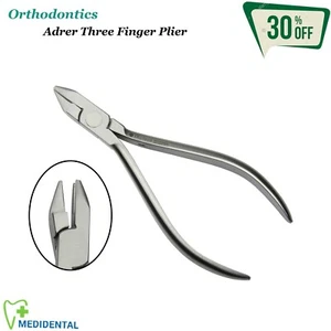 Ortodoncia Utensilio Adrer Tres Punta Alicates Alicate De Tres Puntas Quirúrgico - Imagen 1 de 4