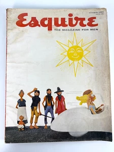Vintage Esquire Magazin für Männer Oktober 1954 "Football Factories" "Sleep Alone" - Bild 1 von 7