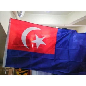 FLAG JOHOR/BENDERA JOHOR 3'X6' KAIN MATERIAL NYLON (READY STOCK!!!) - Picture 1 of 8