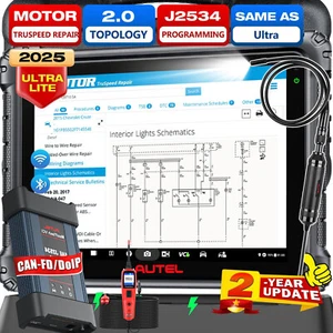 Autel MaxiCOM Ultra Lite Scanner Up of Elite II Pro, Same as Ultra Topology 2.0 - Picture 1 of 17