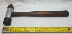 VINTAGE SNAP ON TOOLS BH92 WOOD HANDLED SOFT FACE NON MARING HAMMER MALLET - Bild 1 von 10