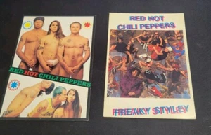 Lot of 2 Red Hot Chili Peppers Promo Cards R.H.C.P. Postcard 90's - England - Picture 1 of 3