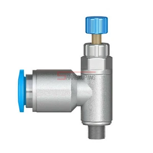 ONE FESTO GRLA-M5-QS-6-RS-D 197578 One-Way Flow Control Valve New - Picture 1 of 5