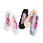 Women No Show Lace Non-Slip Invisible Solid Girls Casual Cotton Socks 5/10 Pairs
