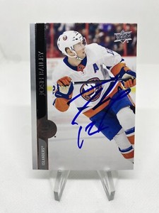 Josh Bailey Signed Autograph 2020-21 Upper Deck Card #366 New York Islanders