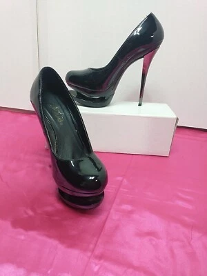 Tacones de aguja Pleaser "Blondie" para mujer talla 6 plataforma súper sexy  Foto 1 de 4