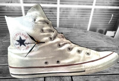Handcrafted Life-size 3D Converse All Star Chuck Taylor Shoe Clock - Image 1 of 4