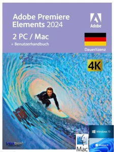 Adobe Premiere Elements 2024 Vollversion 2 Win/Mac Dauerlizenz Download NEU - Bild 1 von 10