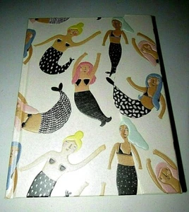 DIARIO DE LUJO DE SIRENAS MÍTICAS EN RELIEVE PERLADAS - Imagen 1 de 6