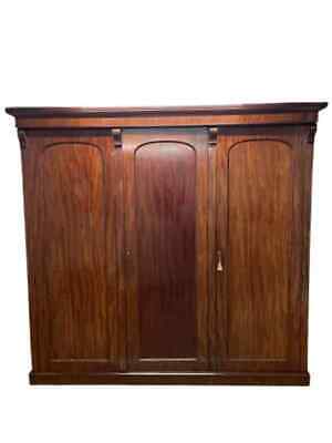 Antique Victorian Compactum Wardrobe Bedroom Storage • 1150.17£