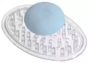 InterDesign 30100 Soap Saver, Plastic/Rubber, Clear - Picture 1 of 2