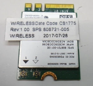 Intel 806721-005 Wireless WIFI WLAN Card 2816AD909CE6 - Picture 1 of 1