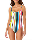 Anne Cole Classic Lingerie Maillot One Piece 20Mo00126 Multi 12 Nwot 88