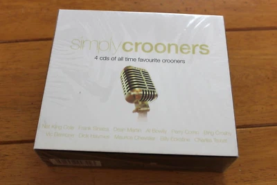 VARIOUS ARTISTS - SIMNPLY CROONERS CD BOX SET (4 DISC) [NEW SEALED] - Image 1 of 4