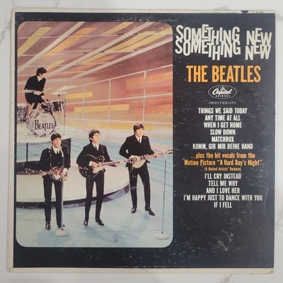 The Beatles - Something New Vinyl LP - 1964 First Press - Mono - Capitol T-2108 - Image 1 of 4