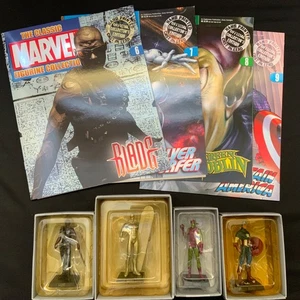 Eaglemoss The Classic Marvel Figurine Collection 6 7 8 9 With Magazine Bundle x4 - Imagen 1 de 7