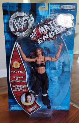 Figura de acción WWE 2002 Jakks Pacific Lita WWF Match Enders ¡Nueva! Foto 1 de 4