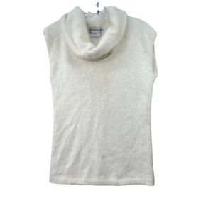 Vintage 90’s Soft Angora Rabbit Hair Sweater Top Sz Small Elegant Formal - Picture 1 of 12