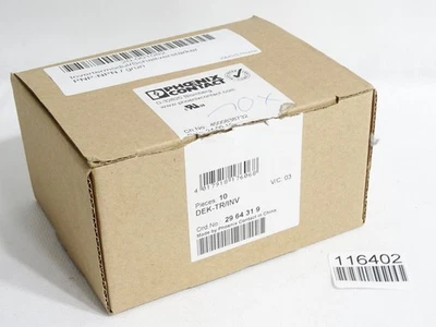 Phoenix Contact 2964319 DEK-TR/INV / Inhalt:10 Stück / Neu OVP - Bild 1 von 3