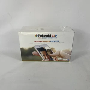 Polaroid Zip Mobile Instant Photo Printer White POLMP01W - TESTED - Picture 1 of 6