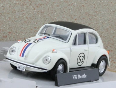 VW Volkswagen Käfer / Beetle - like a Herbie - #53 - Cararama 1:43 - Photo 1/4