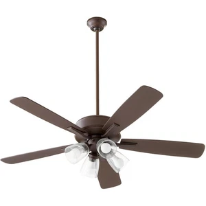 Quorum International 4525-2486 Ovation Indoor Ceiling Fan Oiled Bronze - Picture 1 of 2