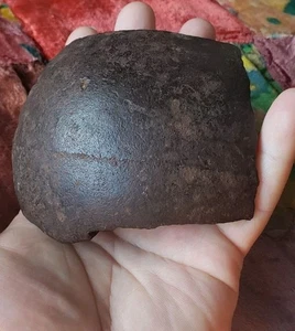 Antigua bola de cañón de la era de la Guerra Civil fragmento de metralla inerte 2 lb + - Imagen 1 de 13