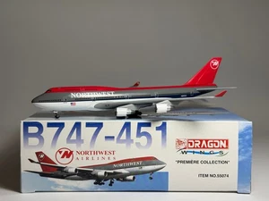 Dragon Wings 1:400 Northwest Airlines Boeing 747-400 N665US Bowling Shoe 55074 - Picture 1 of 2