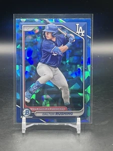 2024 Bowman Draft Sapphire #BDC-46 Dalton Rushing Dodgers Chrome - Picture 1 of 2