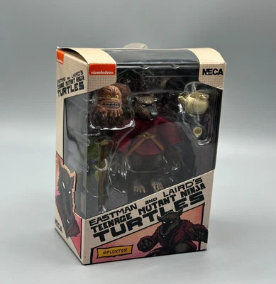 Figura de acción Neca Eastman Laird TMNT Teenage Mutant Ninja Turtles Splinter Foto 1 de 4