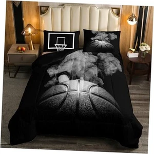 Sports Basketball Size Comforter Sets For Boys Teen Kids Quilt Full Sports 05 - Picture 1 of 7