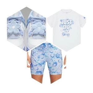 Nuevo Auténtico Niños Preescolar Flor Nike Air Jordan 4 Retro Conjunto XS Talla 13c - Imagen 1 de 7