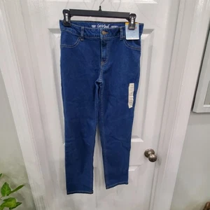 Cat & Jack Girls Size 14 NWT Super Stretch Straight Leg Jeans 28" Inseam 28"... - Picture 1 of 6