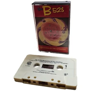 THE B-52'S Bouncing Off The Satellites Cassette Tape 1986 Preowned - Foto 1 di 3