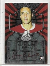 JEAN BELIVEAU 2013 IN THE GAME LORD STANLEY'S MUG CERTIFIED AUTOGRAPH A-JB9