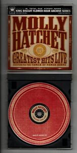 MOLLY HATCHET: GREATEST HITS LIVE KING BISCUIT FLOWER HOUR CD OUT OF PRINT