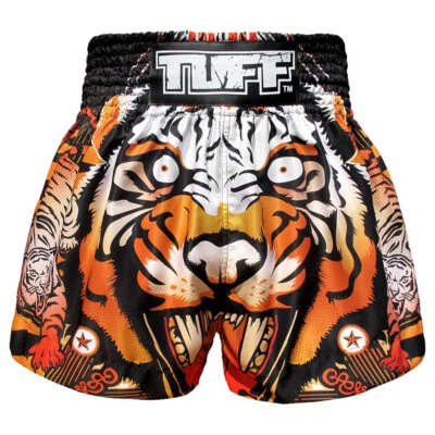 TUFF Muay Thai Shorts Boxing Shorts MMA Trunks Kickboxing Training Gym Shorts M2 - Image 1 of 2