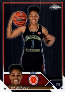 KK ARNOLD 2023 Topps Chrome McDonald's All-American #85 UConn Huskies - Picture 1 of 2