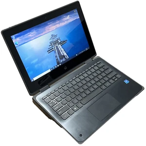 HP ProBook x360 11 G5 EE 2-in-1 Laptop N4120 4GB RAM 64GB SSD Win 10 Pro - Good - Picture 1 of 5