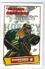 2002-03 Prince Albert Raiders (WHL) Aaron Sorochan (goalie)