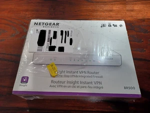 NEW Netgear Insight Instant VPN Router (BR500) 5 Ports Gigabit Ethernet - Afbeelding 1 van 6