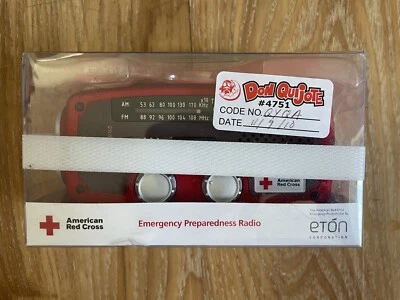 Eton Microlink FR160 American Red Cross Radio Flashlight Solar USB Crank Radio - Image 1 of 4