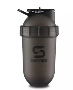 SHAKESPHERE Protein Shaker Flasche und Smoothie Tasse 24 Oz - Frosted Black - Bild 1 von 8