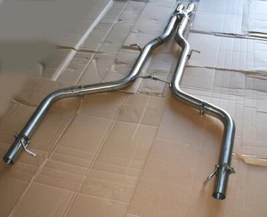 2.5" Straight Pipe Kit Catback Exhaust Fits 08-14 Mercedes Benz W204 C300 C350 - Picture 1 of 8