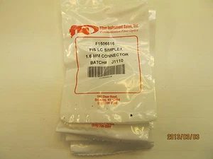Fiber Instrument Sales F1506616 Glasfaser LC Simplex Stecker - Bild 1 von 2