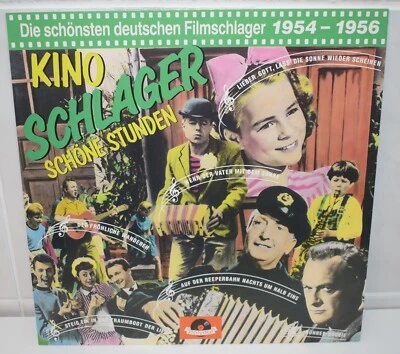 KINO SCHLAGER SCHÖNE STUNDEN Filmschlager 1954-1956 Vinyl 12“ LP M/M- - Bild 1 von 2